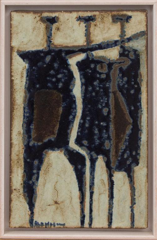 ÅKE HOLM, relief, signerad.
