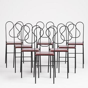 Jonas Bohlin, a set of eight "Liv" chairs, Jonas Bohlin Design AB, Stockholm, post 1997.
