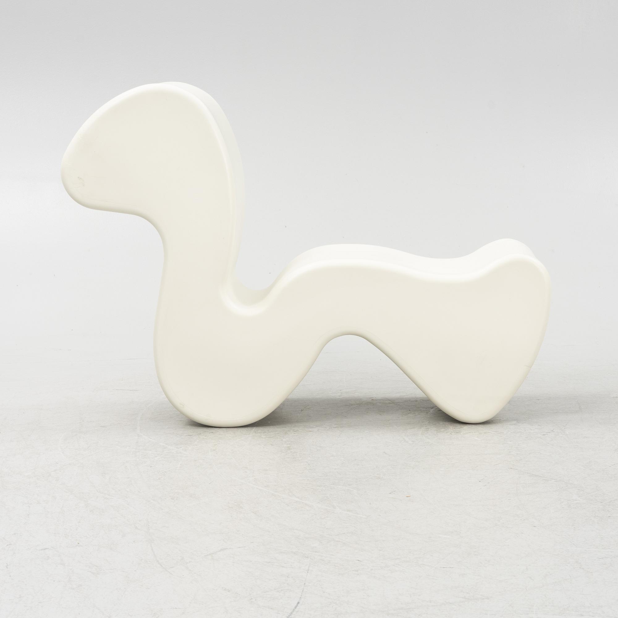 Verner Panton, stol/fåtölj, "Phantom", Densa Basel, sent 1900-tal.