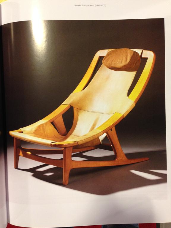A "HOLMENKOLLEN" CHAIR BY ARNE TIDEMAND RUUD, A/S INVENTAR, GJÖVIK, 1960´S.