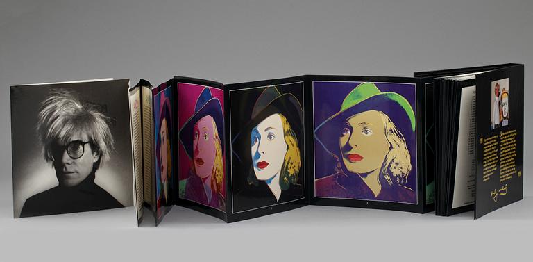 ANDY WARHOL, efter, bok.