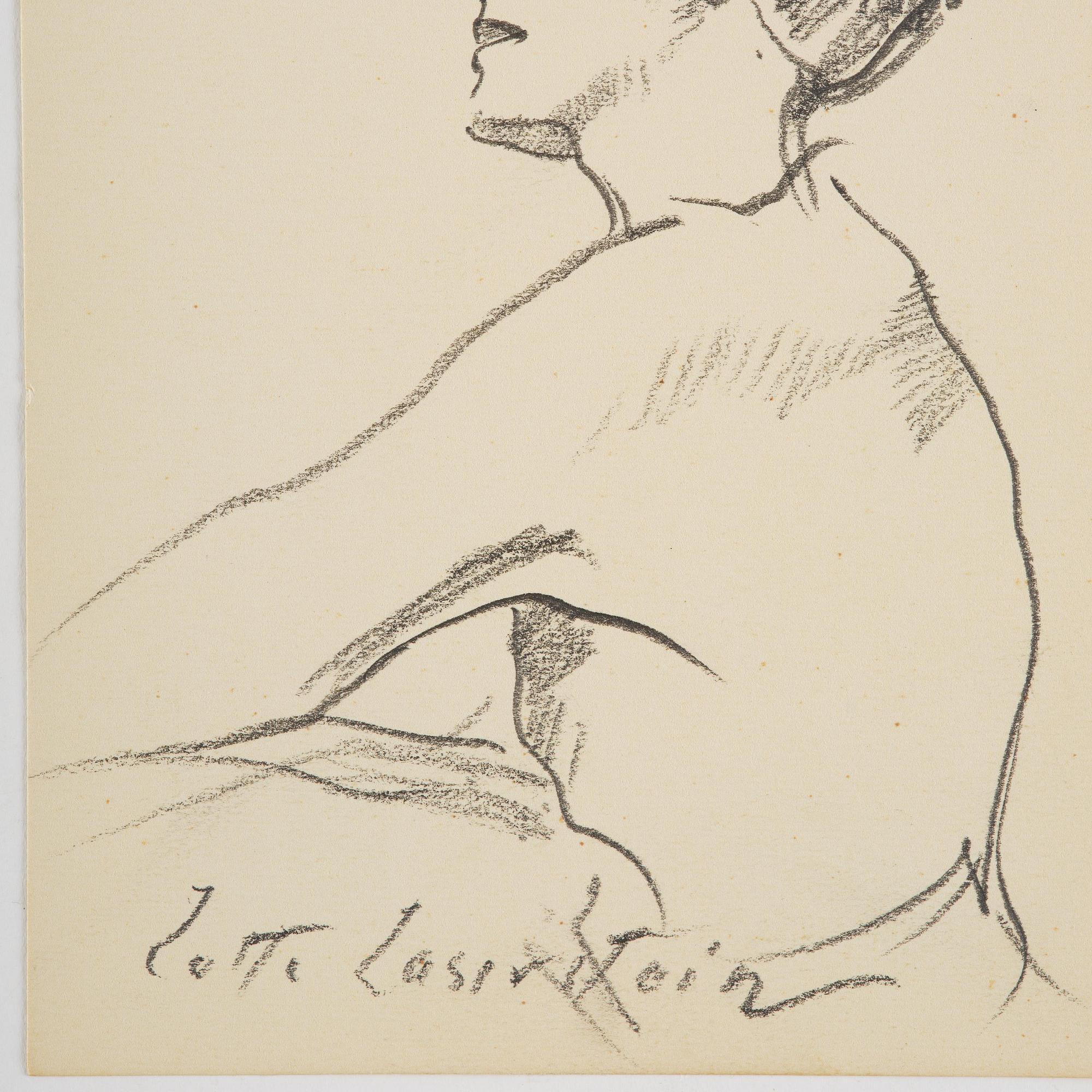 Lotte Laserstein, Traute in profile.
