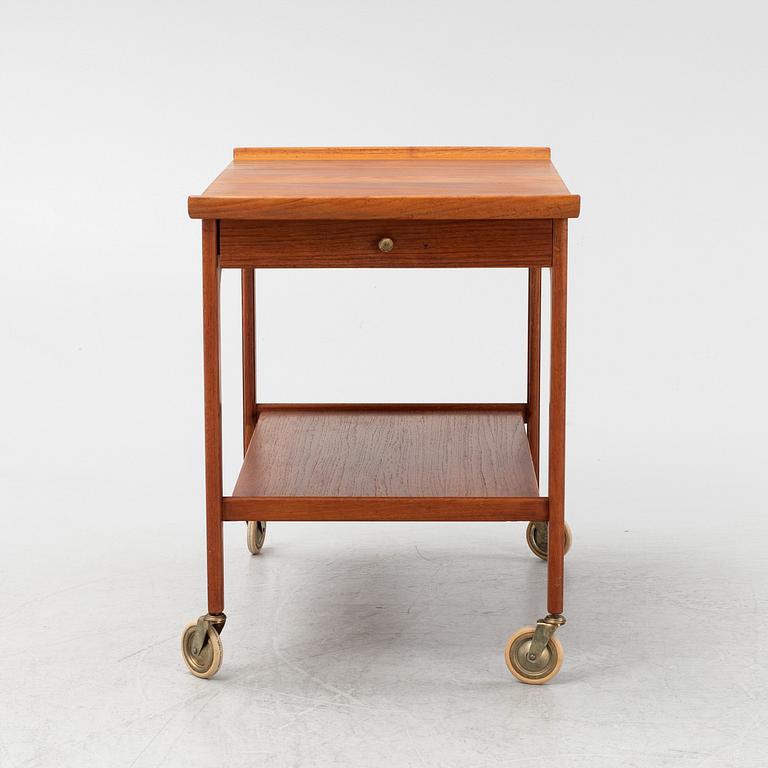 Yngvar Sandström, a teak trolley from Seffle Möbelfabrik, 1960's/60's.