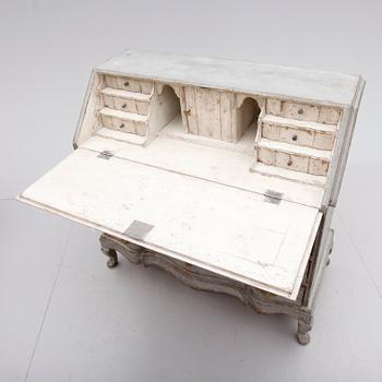 SEKRETÄR, barockstil, 1900-talets första hälft.