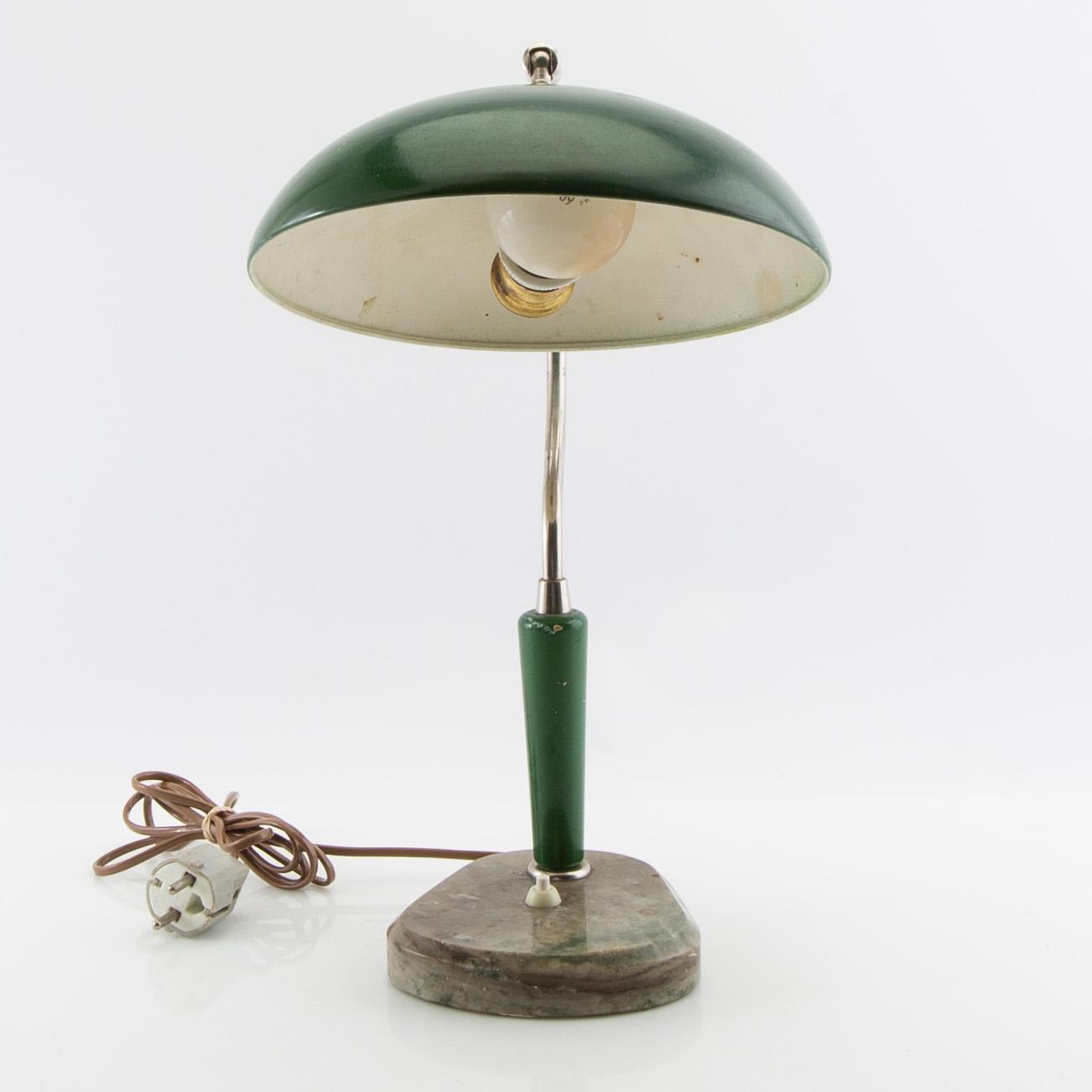 Table lamp Functionalism, first half of the 20th century.