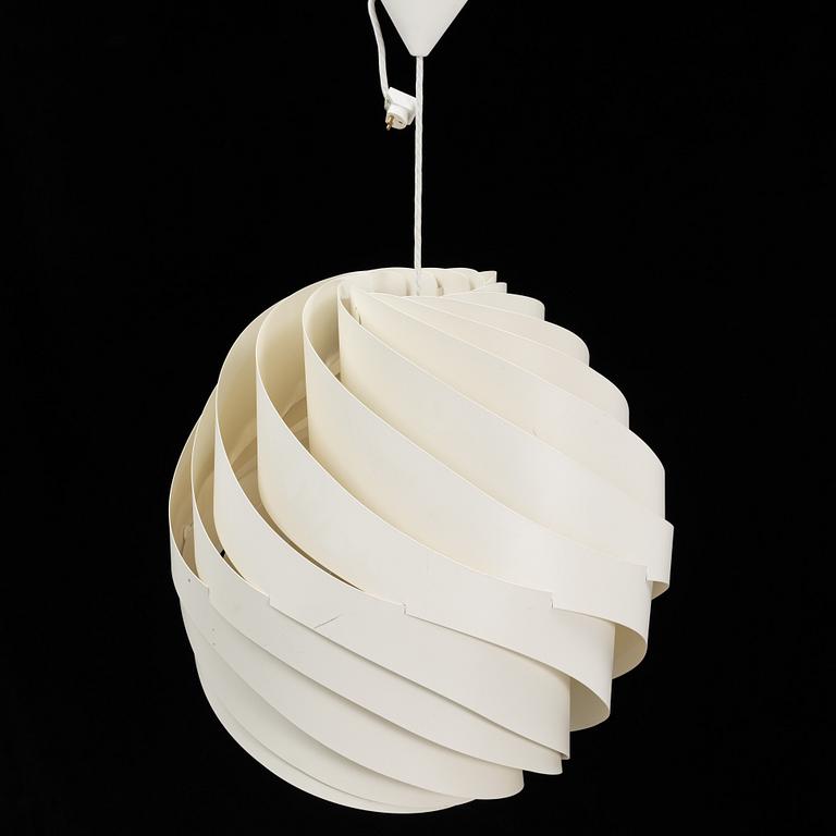 Louis Weisdorf, taklampa, "Turbo", Gubi, formgiven 1965.