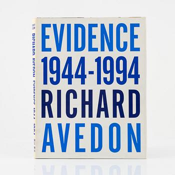 Richard Avedon, Fotobok, "Richard Avedon; Evidence 1944–1994", signerad.