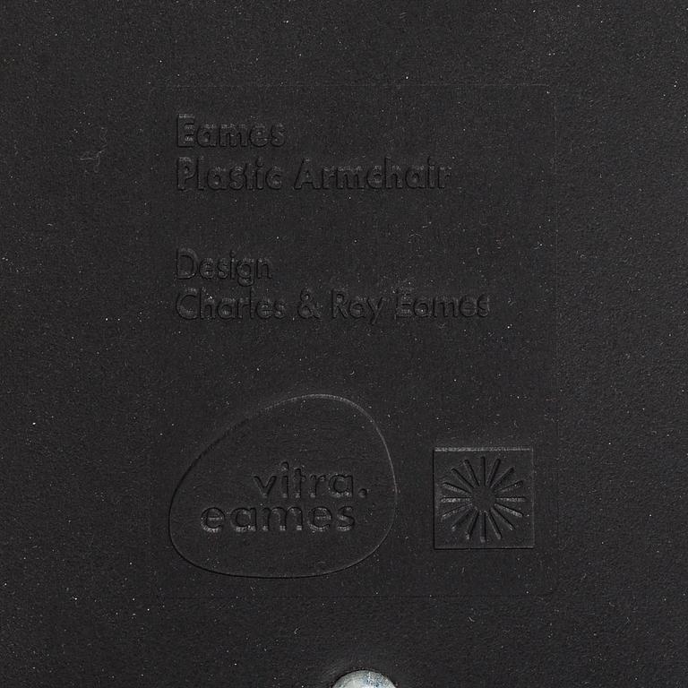 CHARLES & RAY EAMES, Five 'Plastic Armchairs', Vitra.