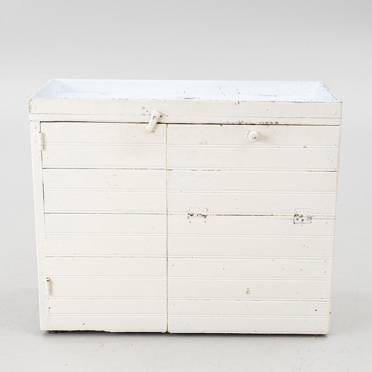 Sink cabinet, Hälsingland, late 19th century.