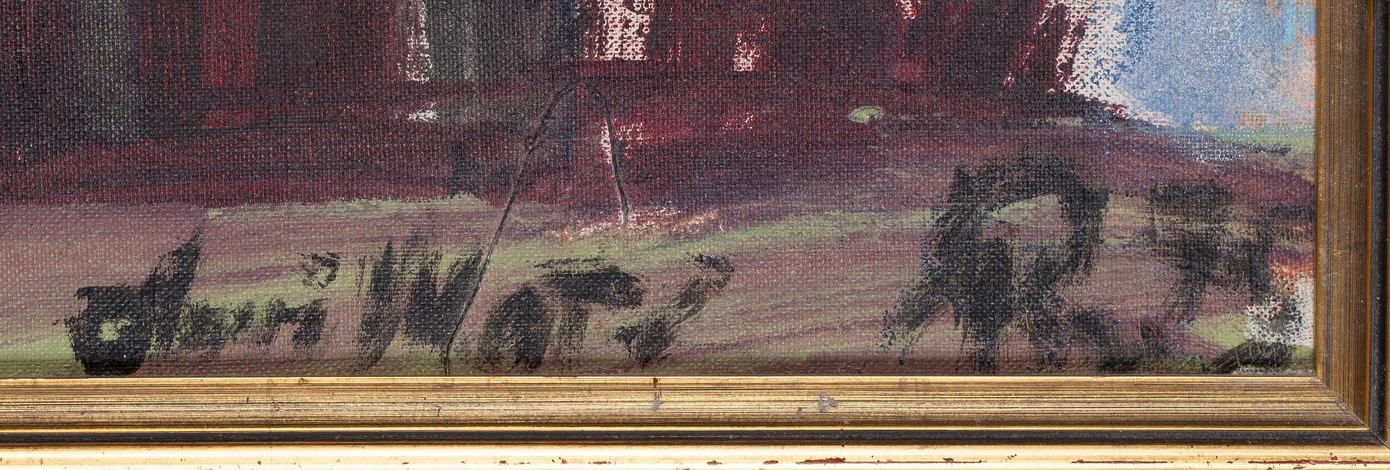 Olavi Martikainen, Figures by the Campfire.