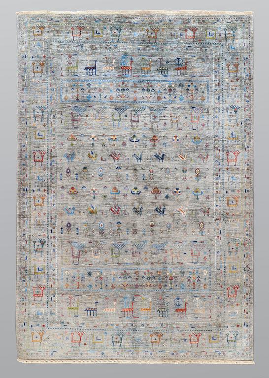 A carpet, oriental, ca 244 x 170 cm.