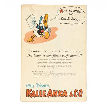 Comic book, Kalle Anka & Co, no. 7, 1949.