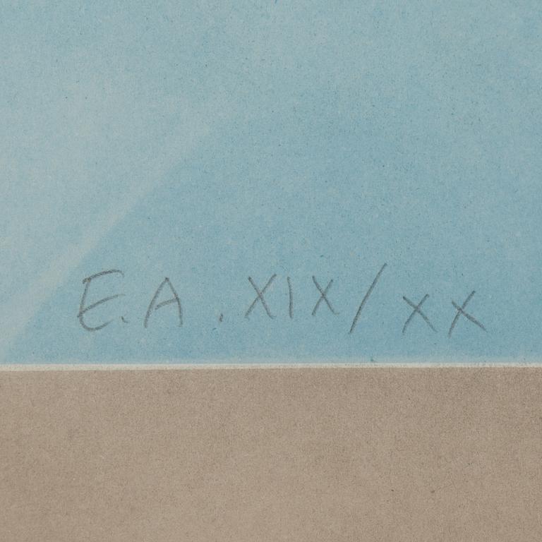 YRJÖ EDELMANN, print, signed and numbered EA XIX/XX.