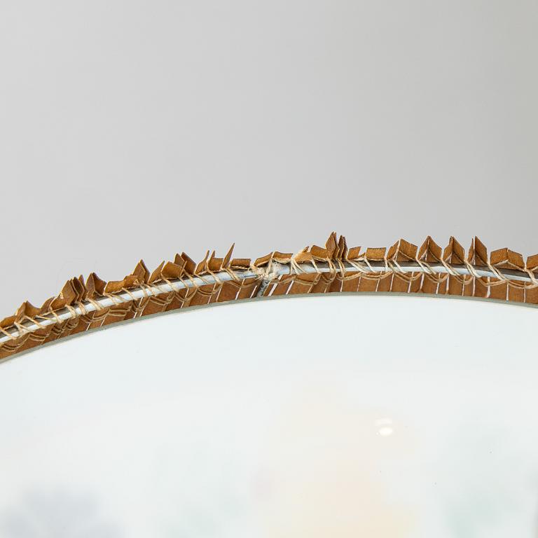 Paavo Tynell, A 1940s pendant ceiling light  for Taito and Kauklahden Lasitehdas.