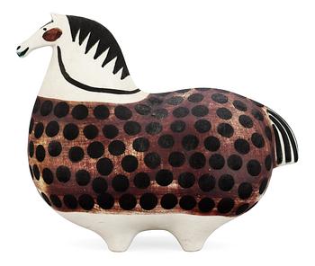 731. A Stig Lindberg stoneware figure of a horse, Gustavsberg studio 1952-72.
