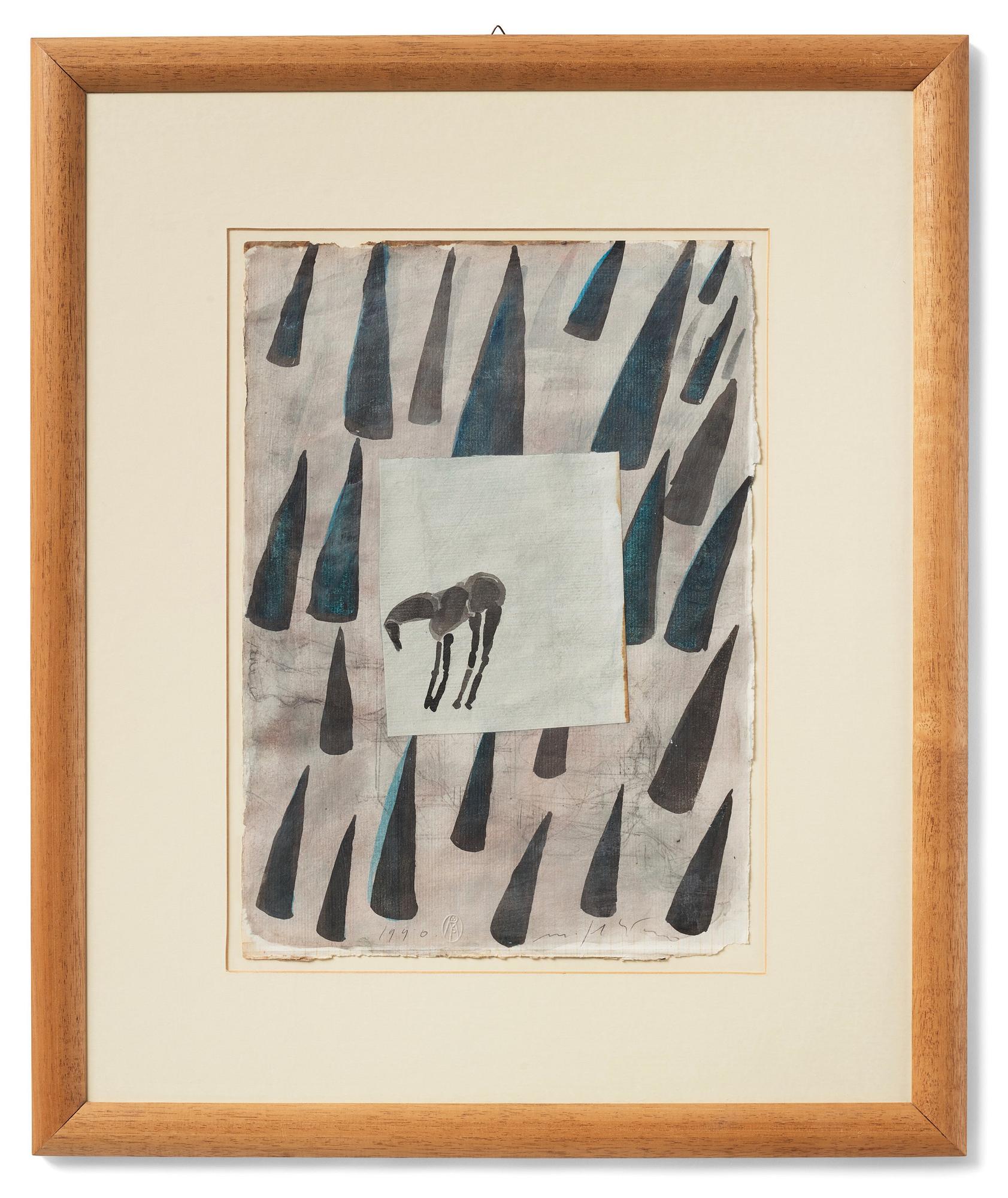 Mimmo Paladino, Untitled.