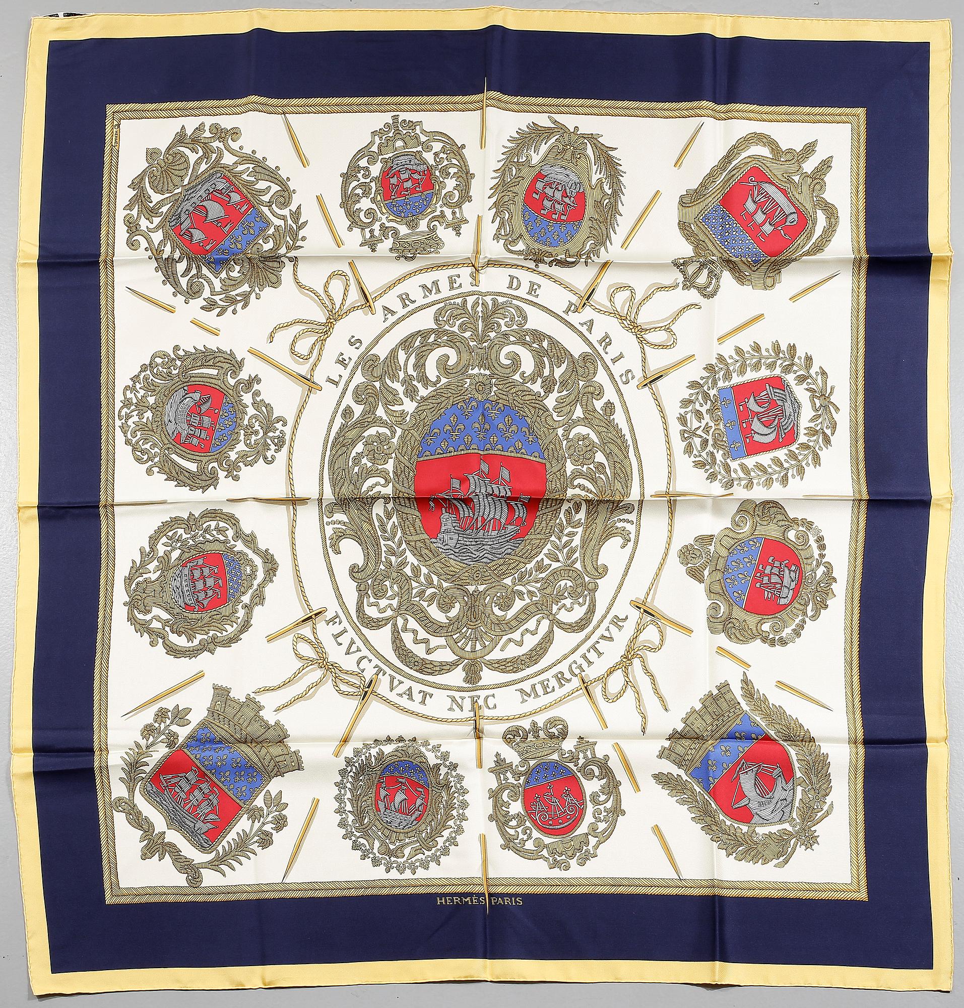 SCARF, Hermès, "Les Armes de Paris".