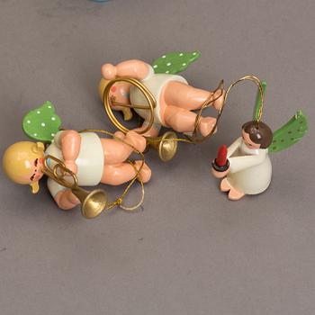 ÄNGLAORKESTER,ca  30 st, Erzgebirge, Tyskland, 1900-talets andra hälft.