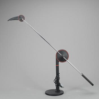 KONTORSLAMPA, Memphis design-typ, metall, 1980-tal.