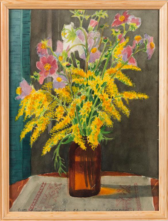 GRETA HÄLLFORS-SIPILÄ, SUMMER FLOWERS.