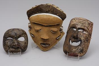 PARTI MASKER. Troligen Indonesien.