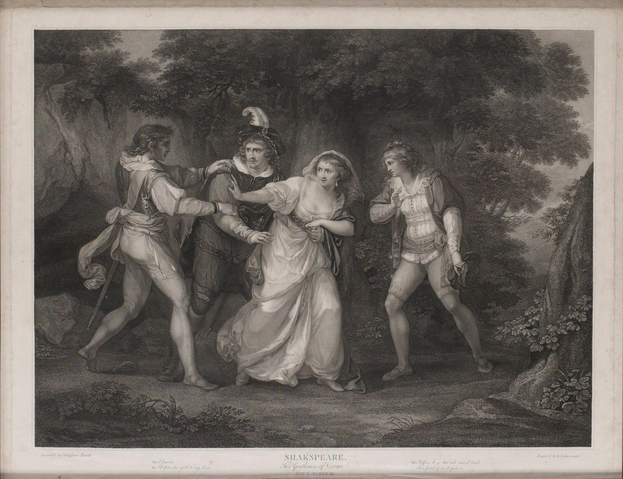 John & Josiah Boydell (publ), Shakspeare; "Machbeth", "Two Gentlemen of Verona".