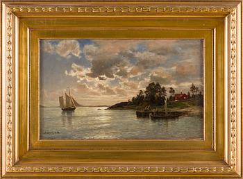 Berndt Lindholm, Hemstranden.