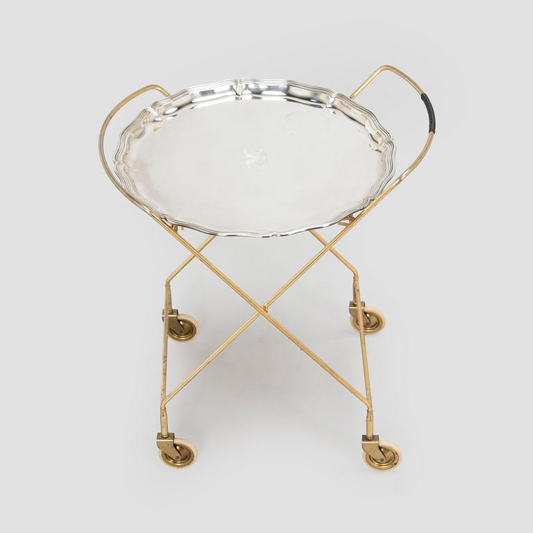 A mid-20th-century serving trolley.