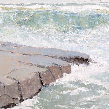 Arnold "Nolle" Svensson, oil on canvas, signed, dated -95.