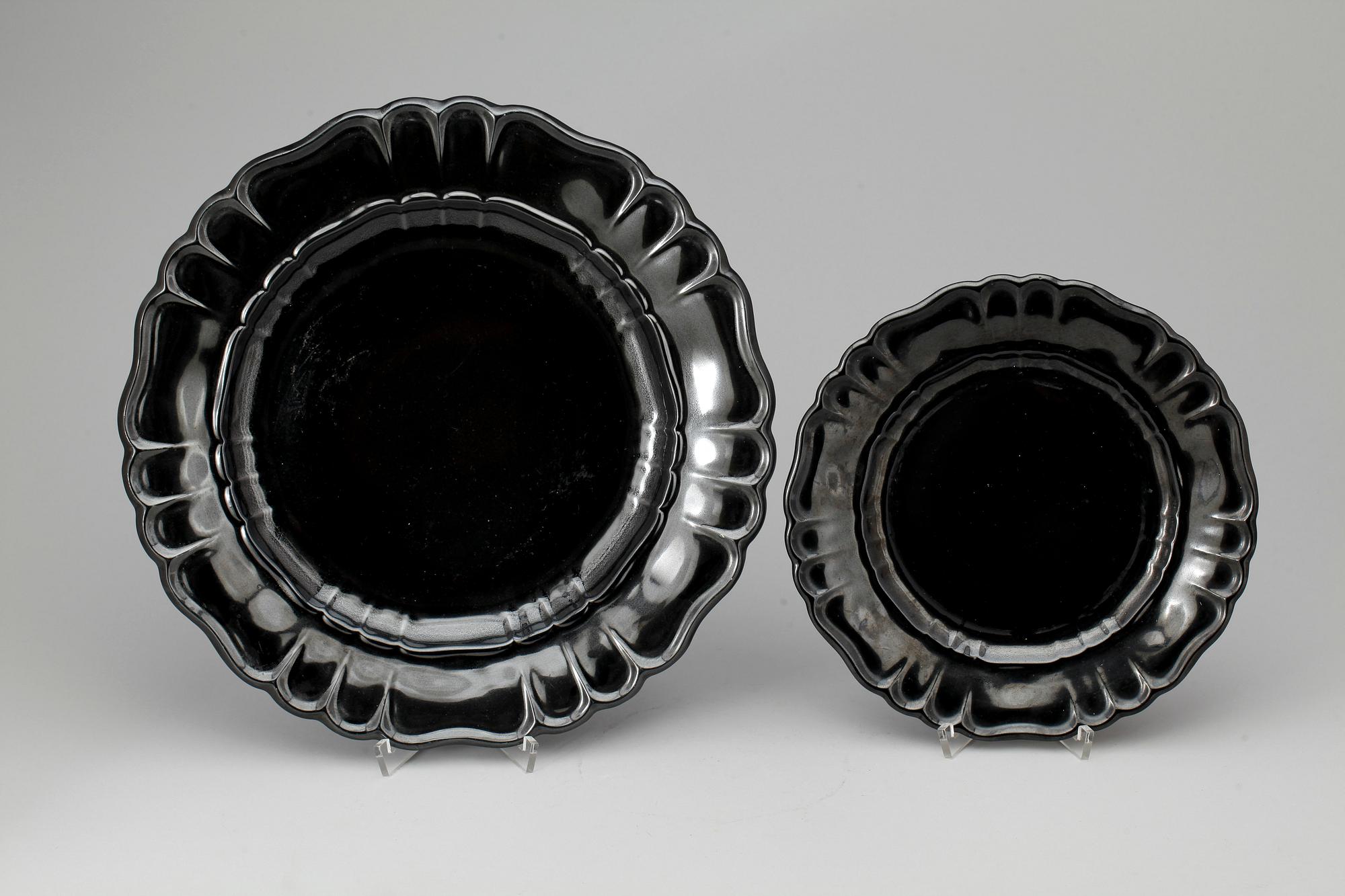 SERVIS, flintgods, 13 delar, Arthur Percy, Gefle porslinsfabrik, 1927-43.