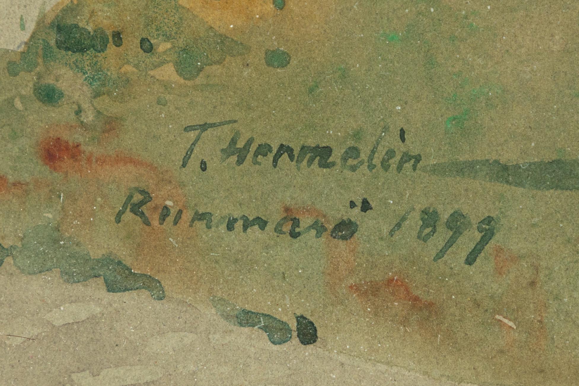 Tryggve Hermelin, Från Runmarö.