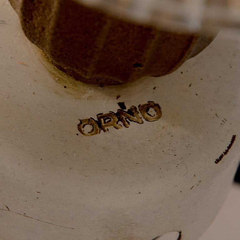 Lisa Johansson-Pape, a mid-20th-century pendant ceiling light model 61-5 for Orno.