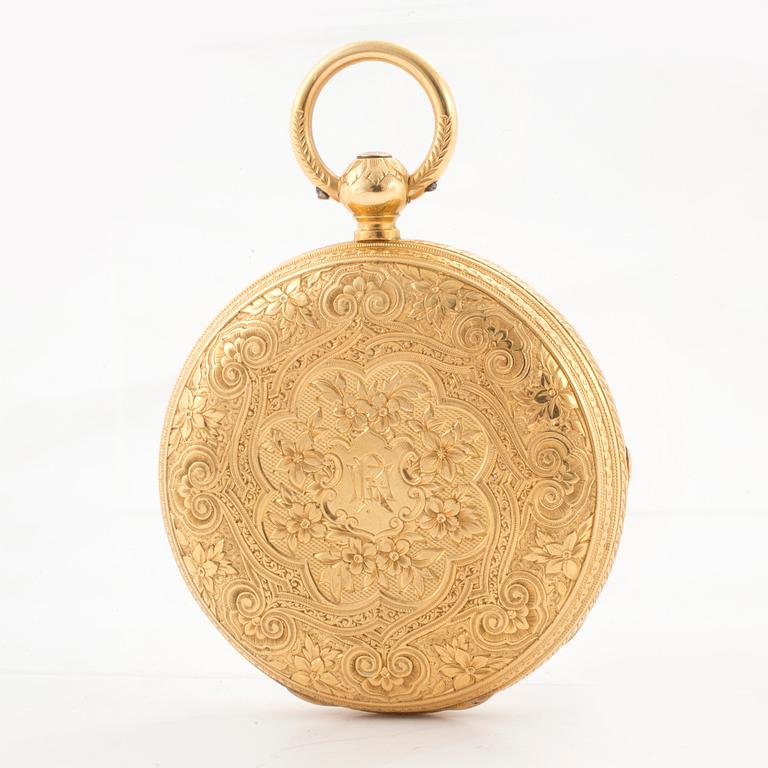 OLLIVANT & BOTSFORD, Manchester, pocket watch, 37 mm,