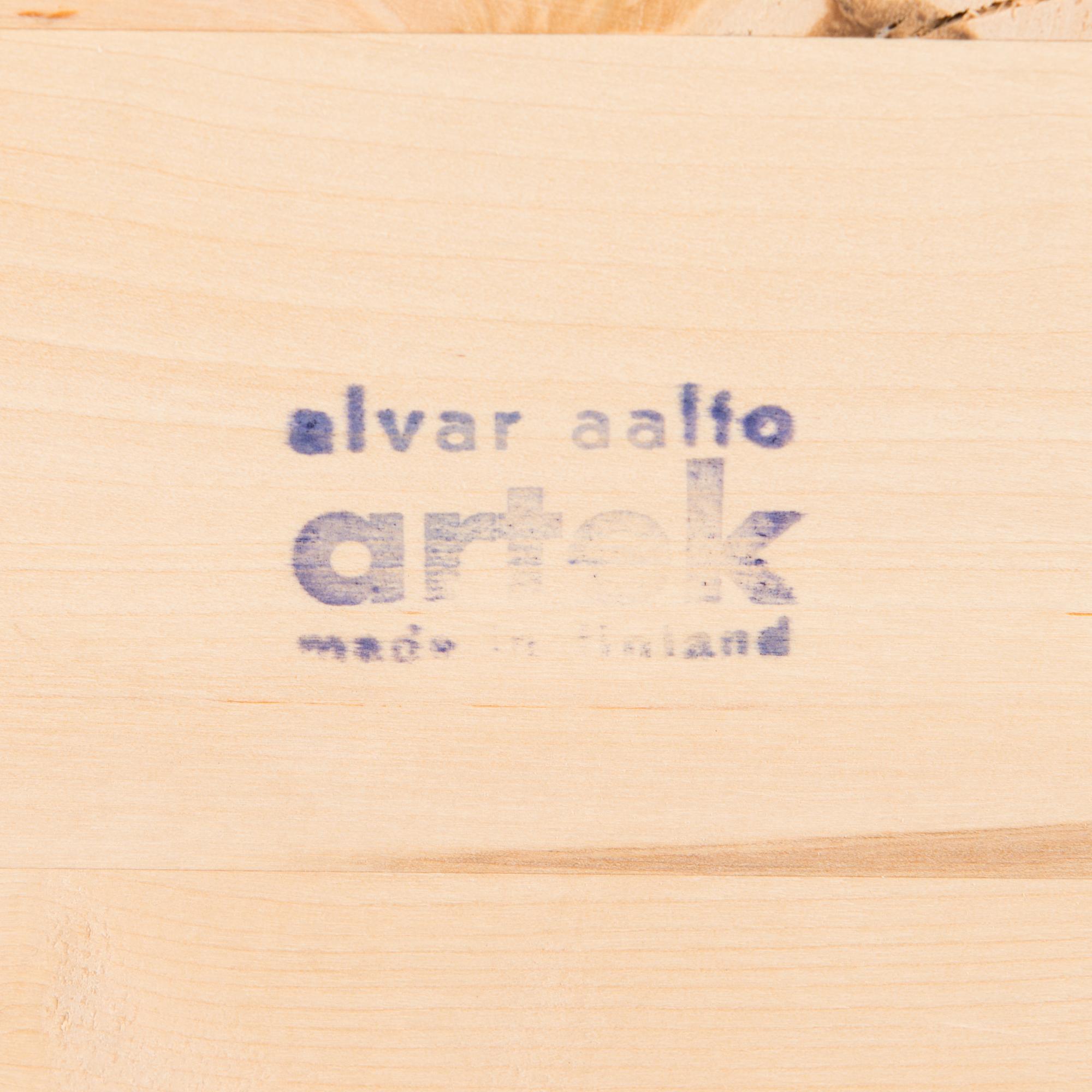 ALVAR AALTO, a 1980's 'H297' drawer unit for Artek.
