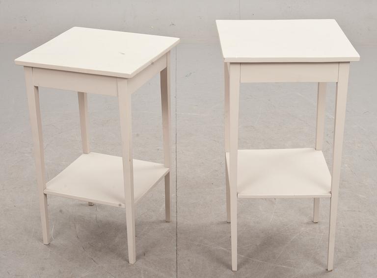 SÄNGBORD, 2 st, 1900-tal.