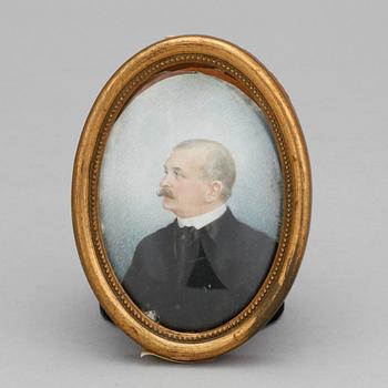 BETZY ÄHLSTRÖM, miniatyrmålning, signerad och daterad 1918.