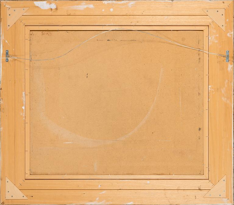 Veikko Vionoja, oil on board, signed and dated -71.