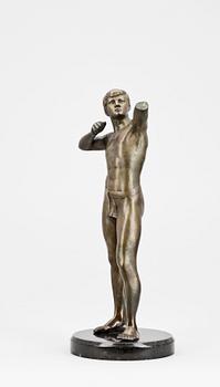 OKÄND KONSTNÄR, skulptur, brons, 1900-tal.