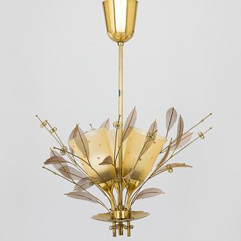 Paavo Tynell, taklampa, modell 9029/3, Taito Oy, 1900-talets mitt.