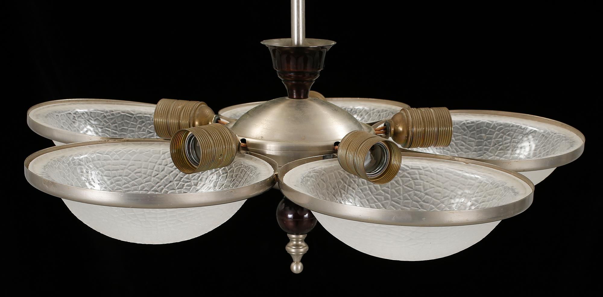 TAKLAMPA, art deco, 1900-talets första hälft.