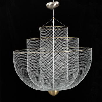 Rick Tegelaar, taklampa "Meshmatics Chandelier", Moooi.