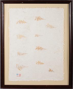 OKÄND KONSTNÄR, 3 st, blandteknik, sannolikt Kina, 1900-tal.