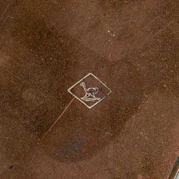 Kynttilänjalkapari, WMF (Württembergische Metallwarenfabrik), 1900-luvun alku.