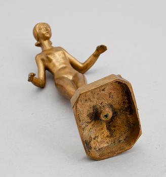 CARIN NILSON, skulptur, brons, signerad och daterad 1933.