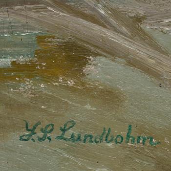 SIXTEN LUNDBOHM, olja på duk, signerad och daterad 1927.