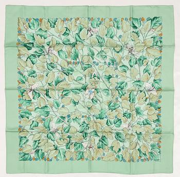 Hermès, scarf, "L'arbre de soie'".