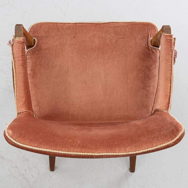 Carl Cederholm, fåtölj, Swedish Modern, Stil & Form, Stockholm, 1940-50-tal.