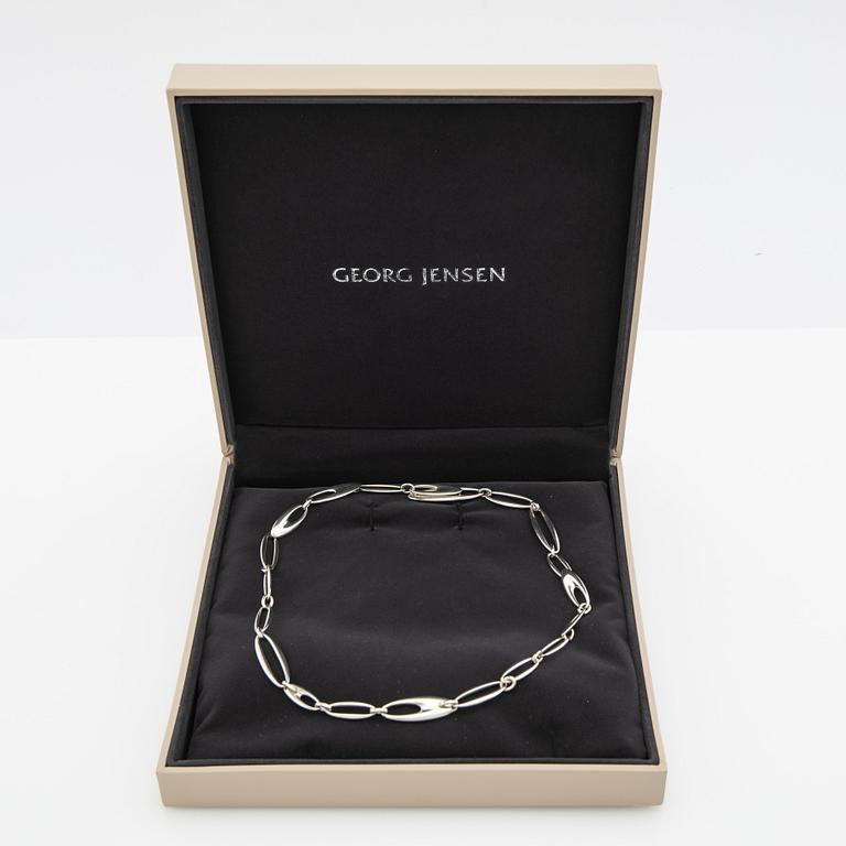 Regitze Overgaard, Necklace, silver, "Zephyr", for Georg Jensen, Denmark.