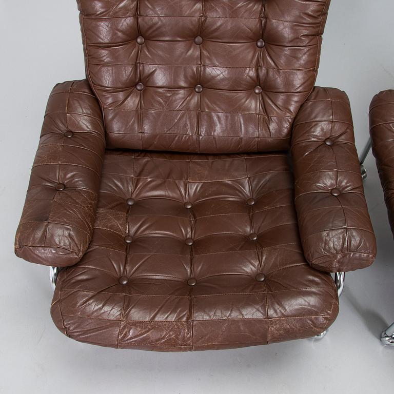 Fåtöljer, ett par, Ulferts, 1970-tal.