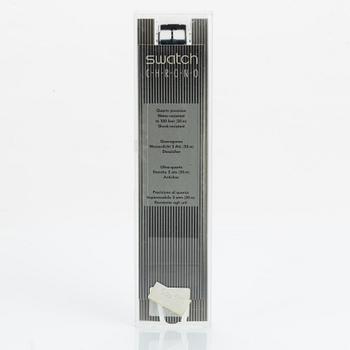Swatch, Chrono, Timeless Zone, wristwatch, chronograph, 37 mm.